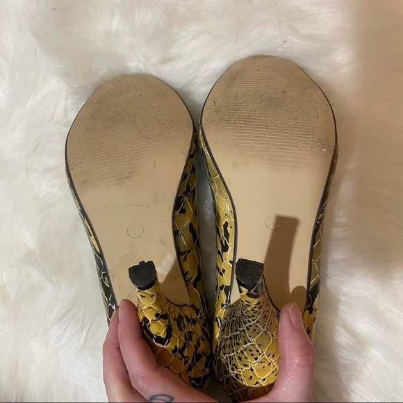 Jin ‎ Bloom women’s snakeprint stiletto shoes in size 7 - Picture 7 of 10